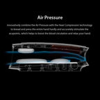 Wireless Electric Heat Compression Hand Massager