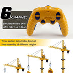 Remote Control Rotating Kids Toy Construction Crane