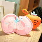 Sweet Fruits Plush Sleeping Eye Mask Bag