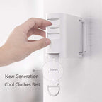 Punch-Free Invisible Retractable Drying Rope