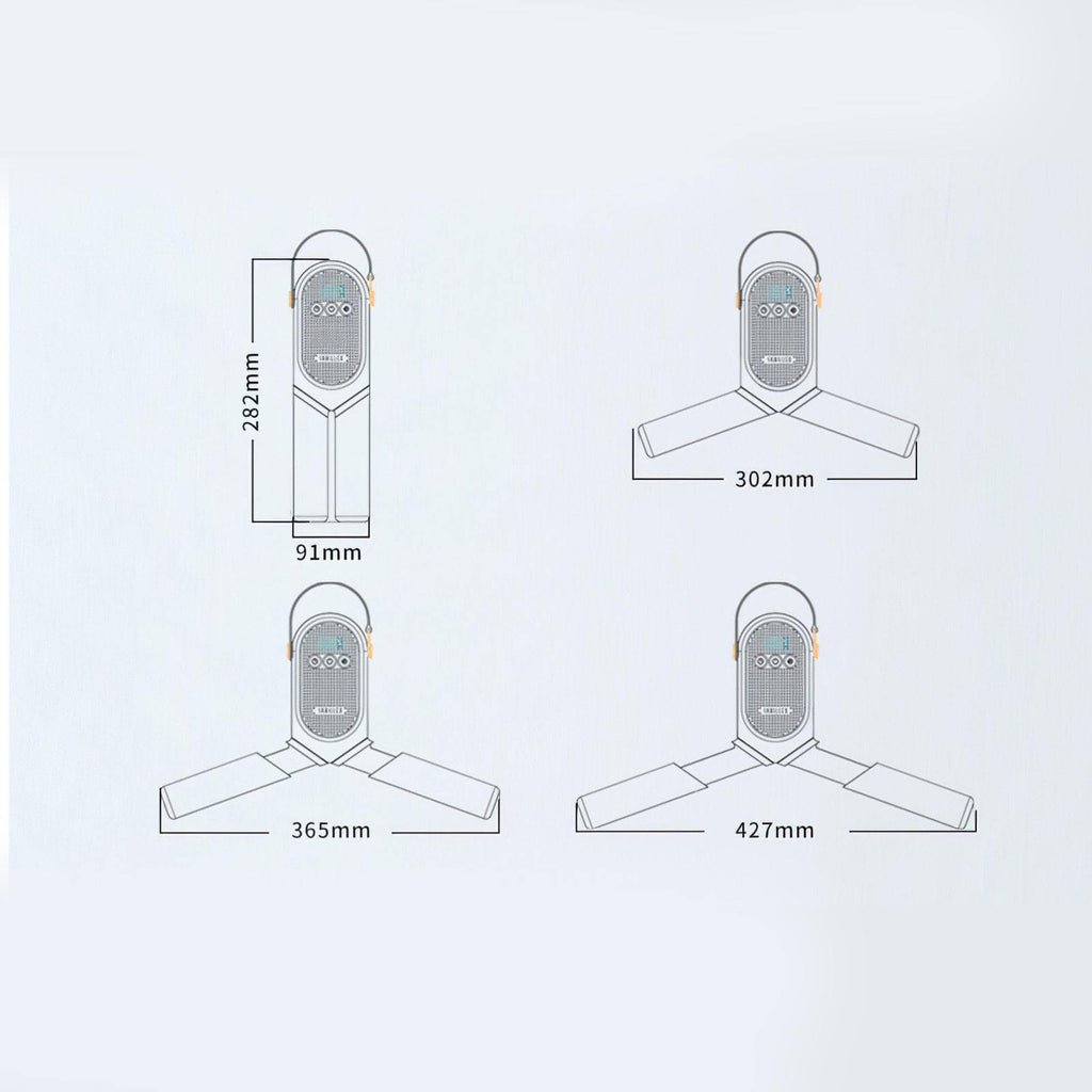 Portable Clothes Quick Dryer Travel Hanger