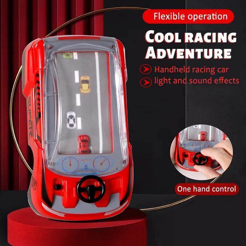 Hands on Car Racing Puzzle with Steering