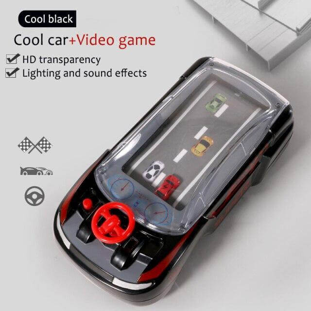 Hands on Car Racing Puzzle with Steering