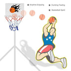 Wall-Mounted Mini Basketball Hoop Toy Set