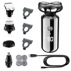 5in1 Waterproof Rechargeable Cordless Beard Trimmer