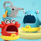 Shark Bubble Blowing Bathtub Toy