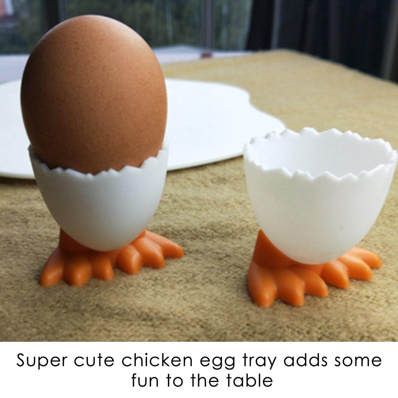 4Pcs Creative Chicken Egg Holder