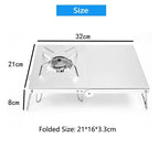 Mini Foldable Camping Table Set
