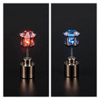 Korean Style LED Colorful Zircon Earrings