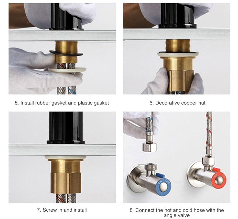 Creative Chrome Waterfall Elegant Faucet