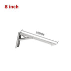 2PCS Triangle Folding Wall Mounted Shelf