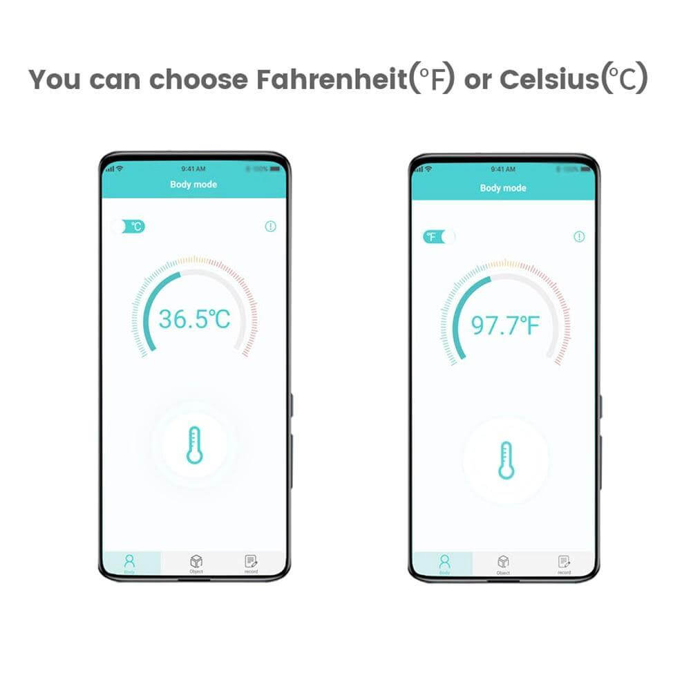 Portable Forehead Phone Thermometer