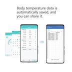 Portable Forehead Phone Thermometer