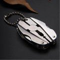 6in1 Foldable Travel Camping Keychain Tool Kit
