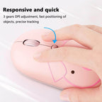 Rechargeable Universal USB-C Cartoon Wireless Mouse