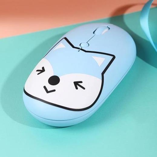 Rechargeable Universal USB-C Cartoon Wireless Mouse
