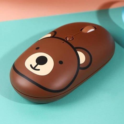 Rechargeable Universal USB-C Cartoon Wireless Mouse