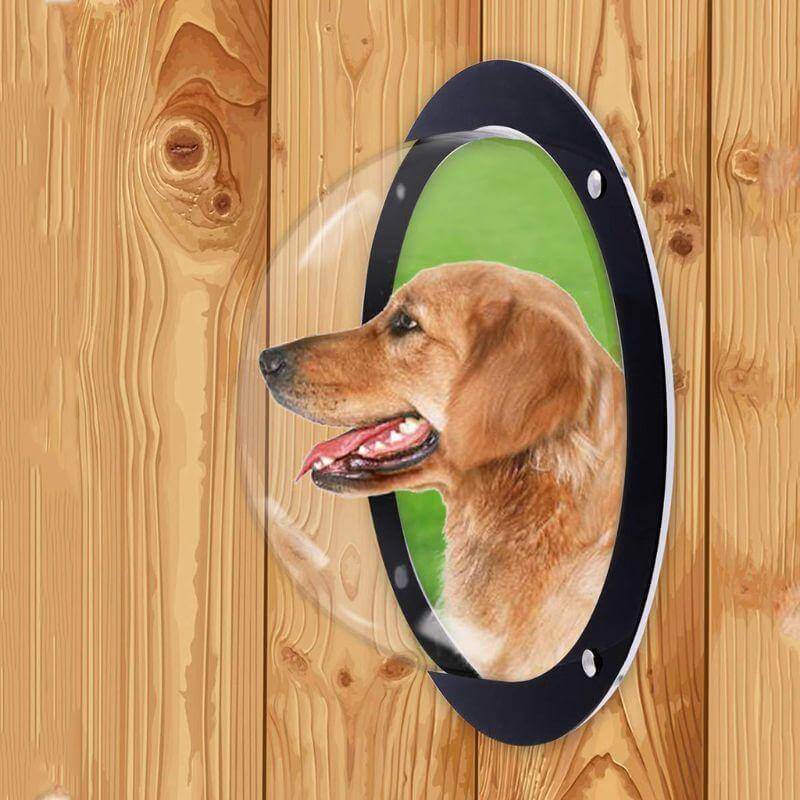 Transparent Durable Pet Fence Window