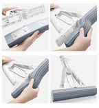 Double-Fold Automatic Easy Squeeze Mop