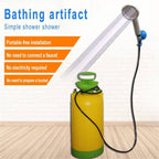 Outdoor Portable Self-Priming Simple Shower