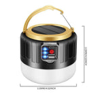 Outdoor Waterproof Solar Rechargeable Camping LED Lamp