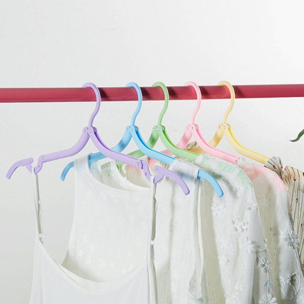 Foldable Magic Easy Travel Clothes Hanger