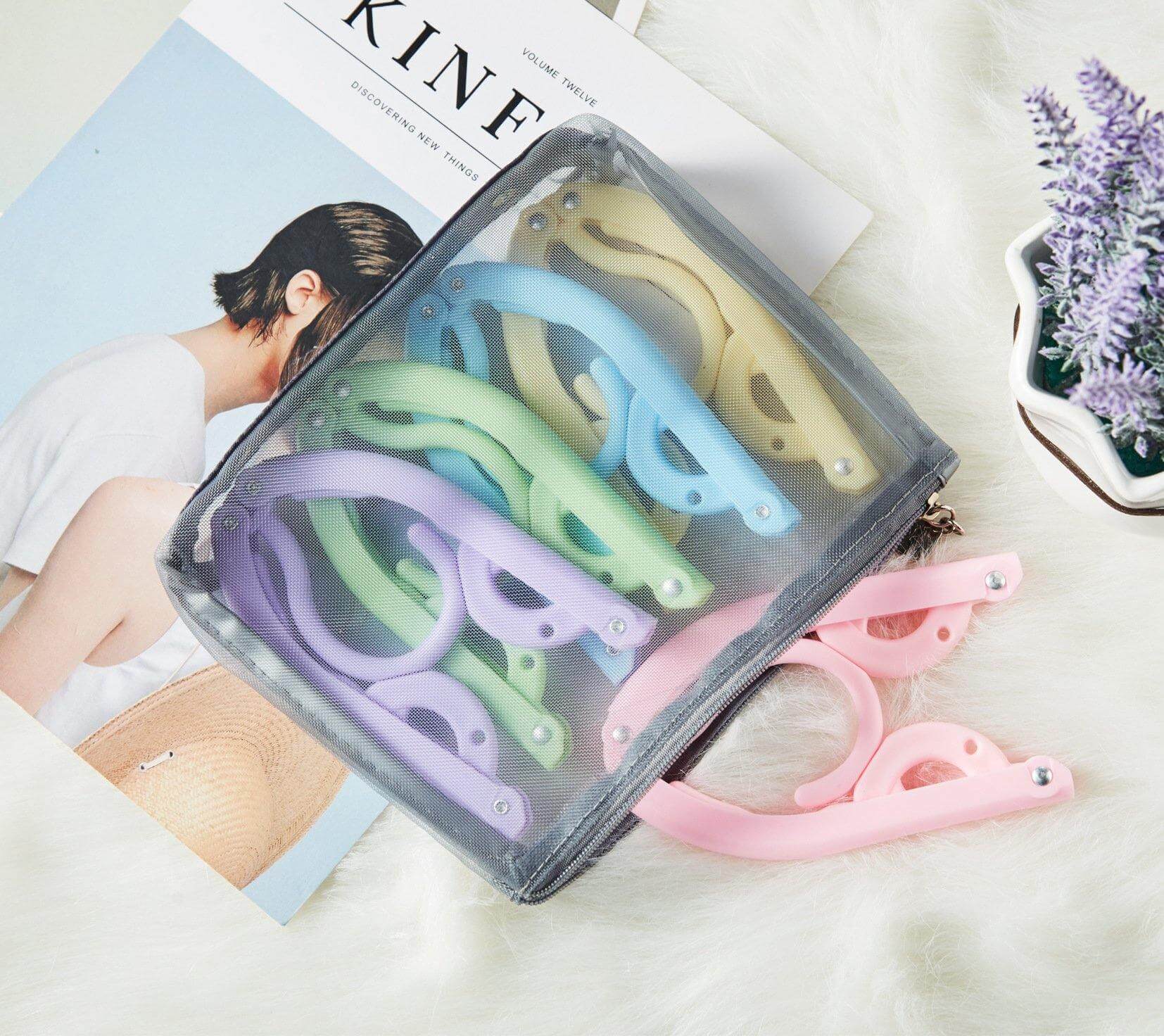 Foldable Magic Easy Travel Clothes Hanger