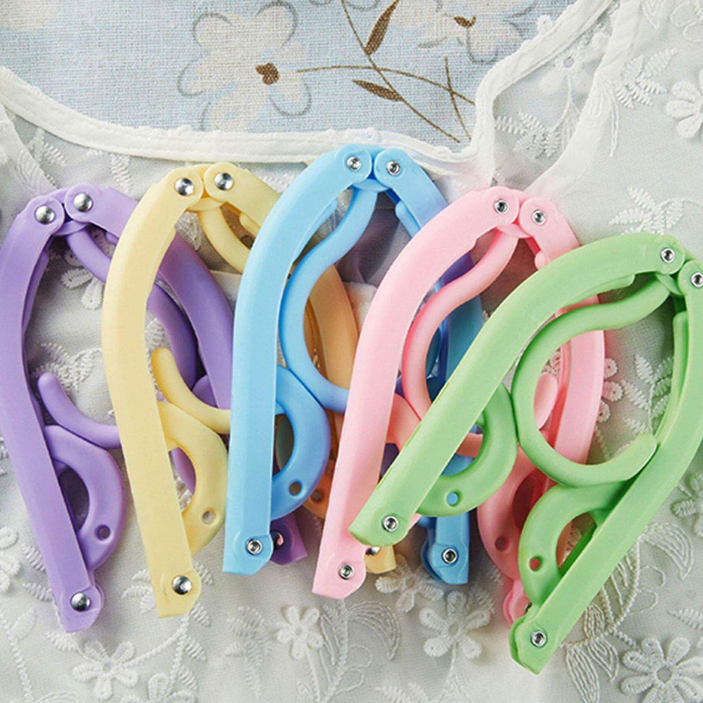 Foldable Magic Easy Travel Clothes Hanger
