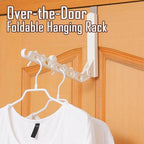 Foldable Over-The-Door Drying Hanging Rack