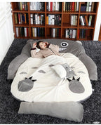 Cute Double Bed Cartoon Beanbag Sofa Bed