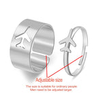 Creative Lovely Couples Matching Ring Set