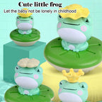 Floating Frog Rotating Sprinkler Toy