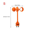 Wind Power Rotating Solar Animal Repeller