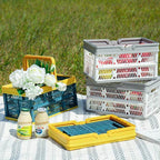 Foldable Easy Shopping Folding Basket