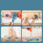Educational Wooden Workshop Tool Toy Set