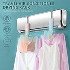 Foldable Air Conditioning Drying Hanger Rack