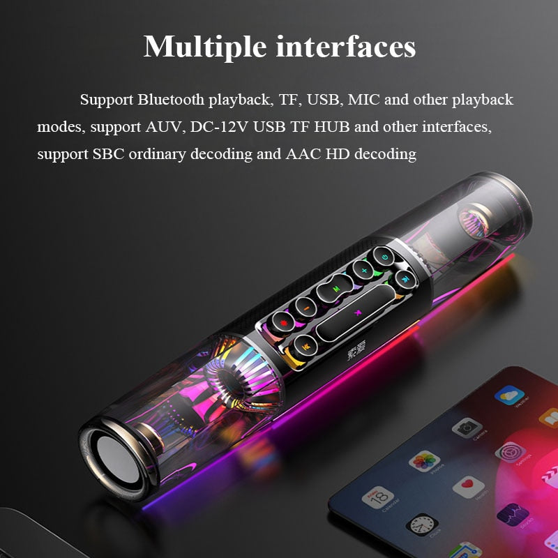 3D High-Power RGB Bluetooth Speaker