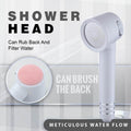 High-pressure Back Rubber Shower Head