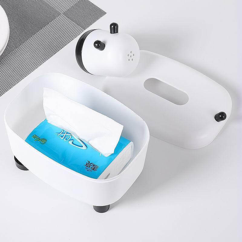 Cute Mini Cow Tissue Storage Toothpick Box