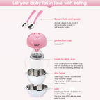 5in1 Deer Baby Tableware Set