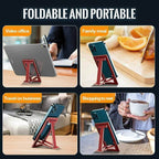 Ultra-thin Portable Foldable Aluminum Phone Holder