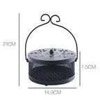 Iron Metal Hollow Decorative Mosquito Incense Box