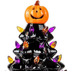 LED Light Halloween Pumpkin Ornament Tree