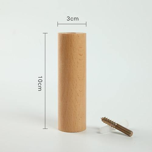 Nordic Wooden Easy Wall-Mounted Clothes Hanger