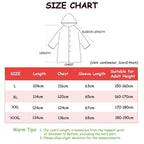 Hooded Elegant Thick Unisex Raincoat