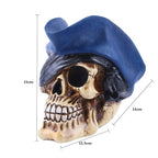 Skull Resin Skeleton Halloween Decoration