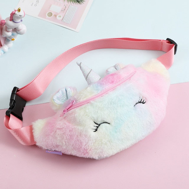 Cute Unicorn Kids Waist Bag