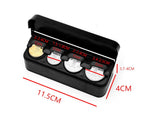 Car Coin Storage Box Holder