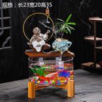 Creative Teapot Flowing Water Fish Tank