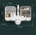 Wall-Mounted Large Capacity Pastel Makeup Organizer Box